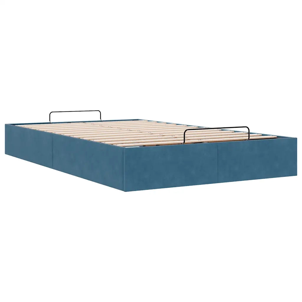 Struttura Letto Pouf Senza Materasso 120x190 cm Velluto