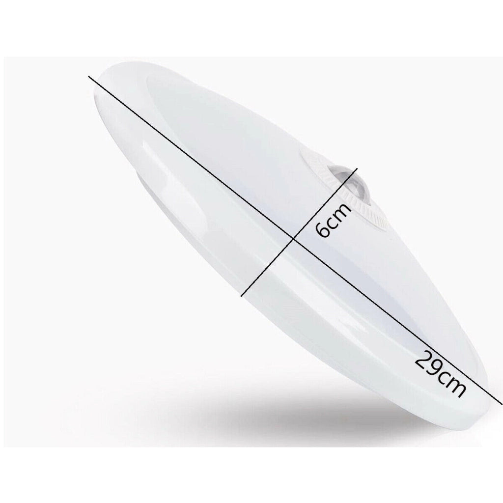 PLAFONIERA LED SOFFITTO ROTONDA 15W LUCE FREDDA SENSORE MOVIMENTO INFRAROSSI 174