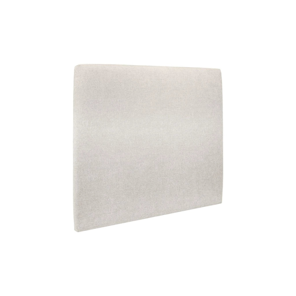 Letto 150x200 cm con testata imbottita - Tessuto Tela opaca