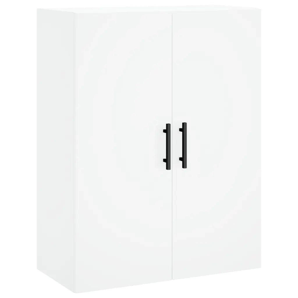 Credenza Bianca 69,5x34x180 cm in Legno Multistrato 3195867