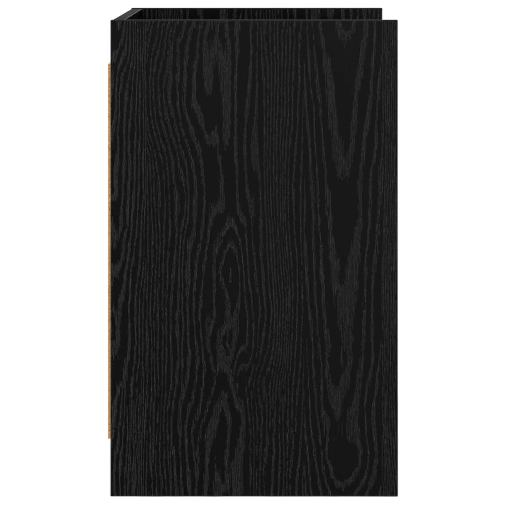 Comodini 2 pcs Rovere Nero 40 x 36 x 60 cm Legno ingegnerizzato 8011038
