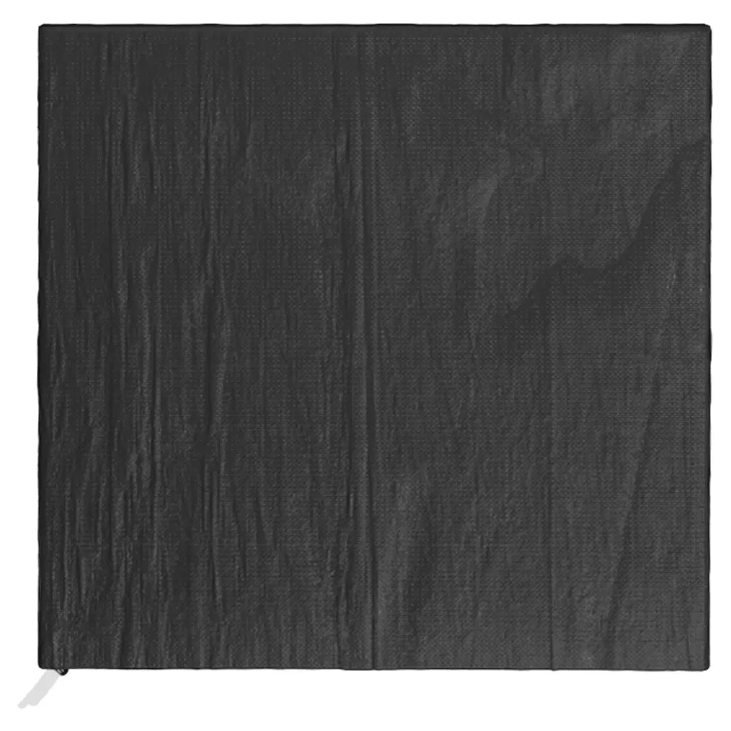 Copri Sedie da Giardino 2pz 8 Occhielli 75x70x140cm Polietilene 3155388