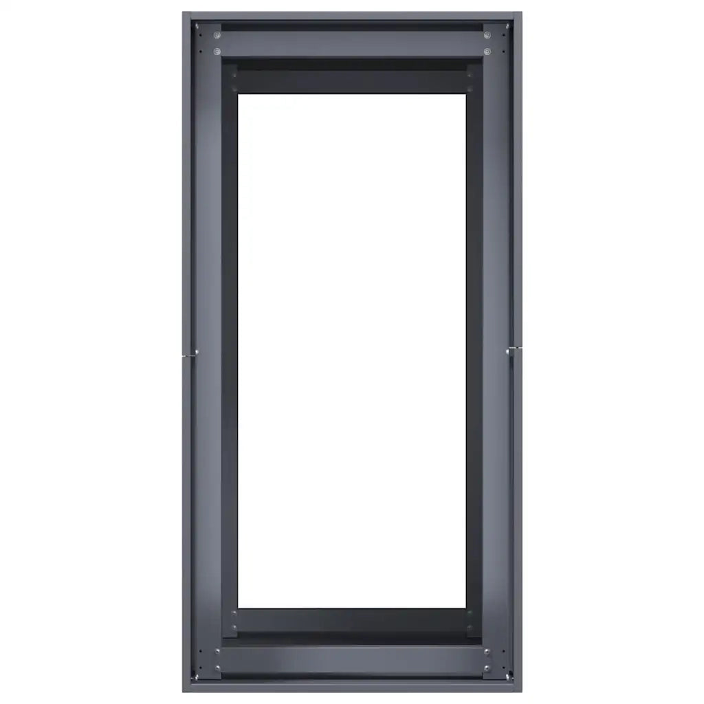 Fioriera Antracite 40x80x80 cm in Acciaio 860775