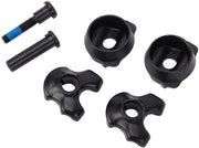 Penklem per sellino in acciaio inossidabile 7x7mm - Zona di attacco per sellino - Per bici da gravel/bici da strada/bici da montagna - 4 pezzi - Duraturo - Alta resistenza - Penklem per sellino