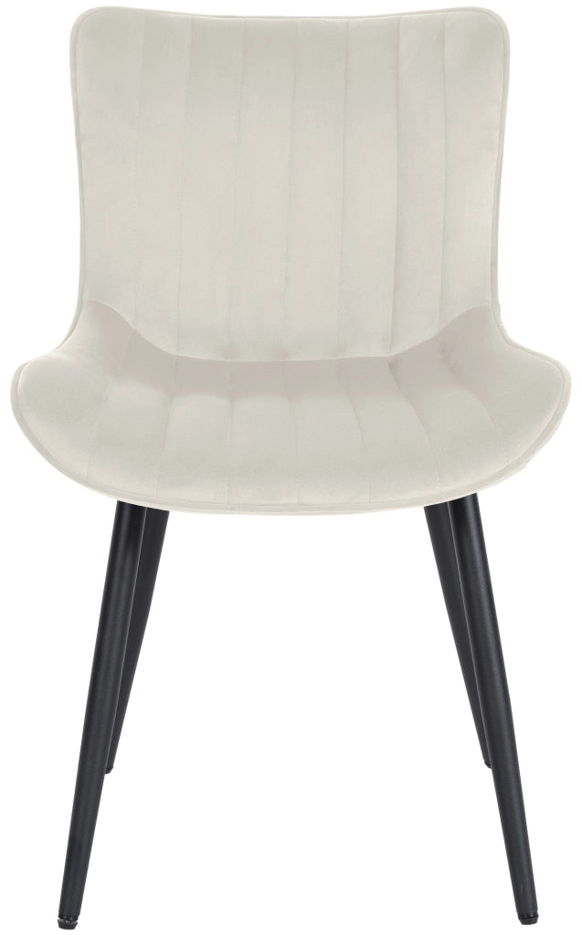 Sedia Largo crema,Velluto