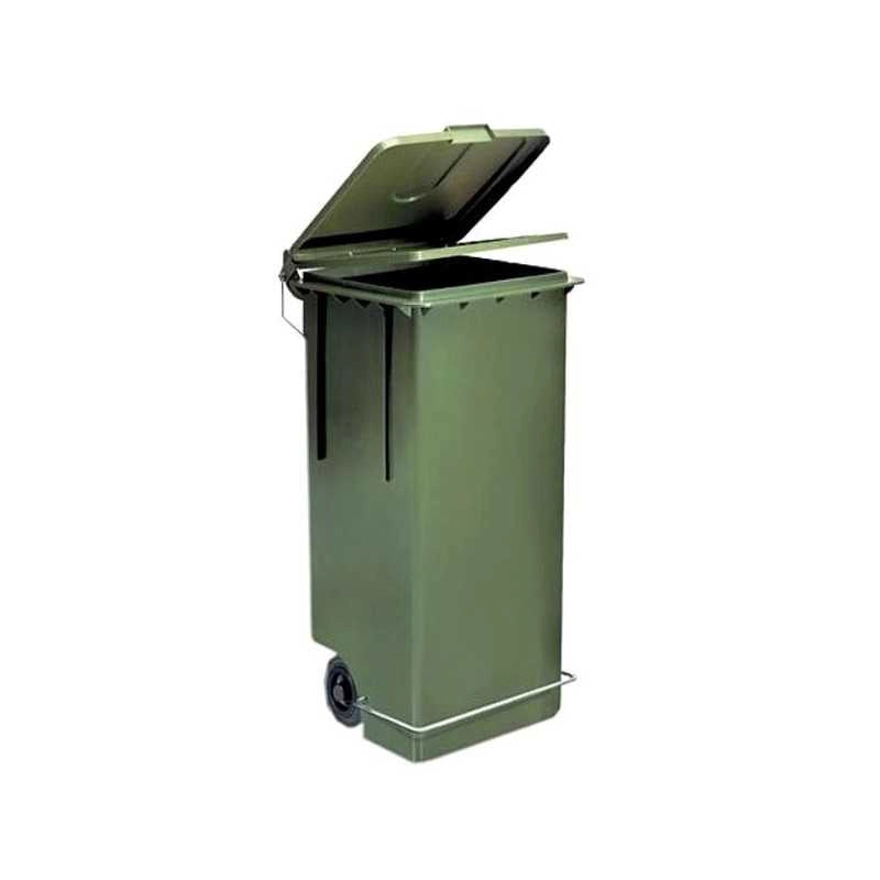 Bidone Max con Pedale Verde L 100 2805Hd1 Giganpl