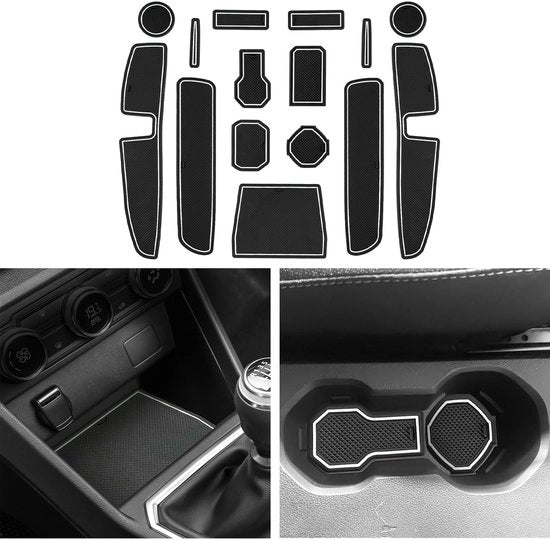 Accessori per Dacia Jogger 2022 2023 2024 Hybrid/Extreme, Tappeti antiscivolo in gomma per console centrale, Ombrello in gomma, Supporto braccio in gomma per Jogger Hybrid Extreme