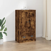 Credenza Rovere Fumo 60x35,5x103,5 cm in Legno Multistratocod mxl 79782