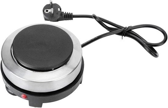 Cottura elettrica multifunzionale - 500 W - Piccola piastra cottura - Caldaia per caffè e tè - Riscaldatore per l'abitazione