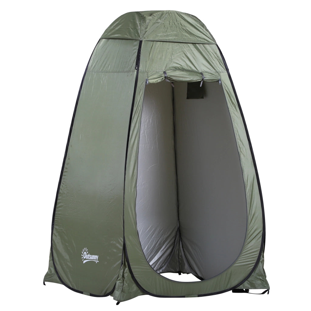 Cabina Doccia Portatile Pop-Up ¨C Zephmum ¨C Verde 120x120x190 cm