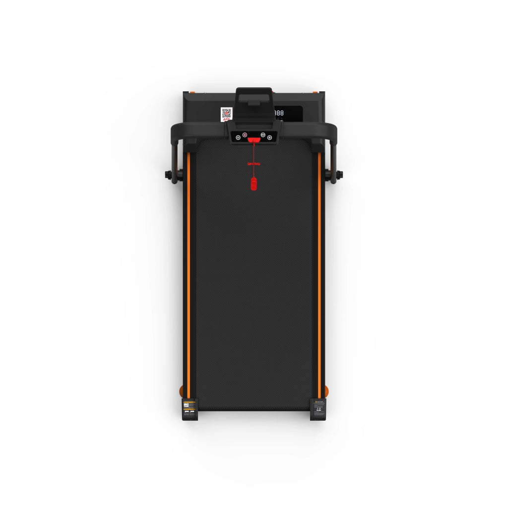 Tapis Roulant Casa e Ufficio 1-12 km/h con Inclinazione 10%, Bluetooth, App e Portata 120 kg