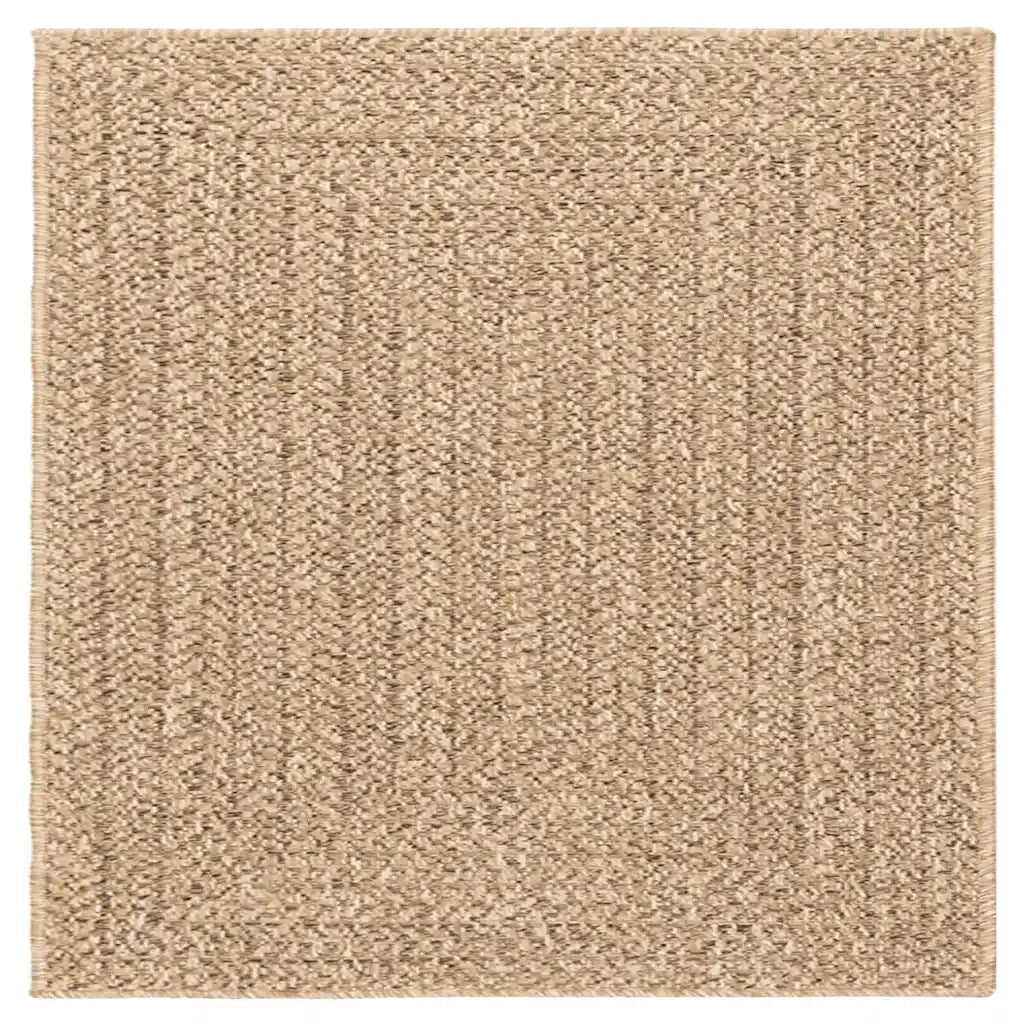 Tappeto ZIZUR 120x120 cm Aspetto Iuta per Interni ed Esterni 4006154
