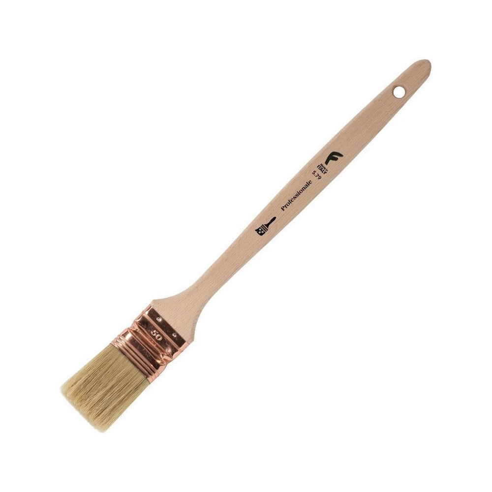 Fiorellini pennello radiatore s/79 pennello professionale per pittura, larghezza  50mm