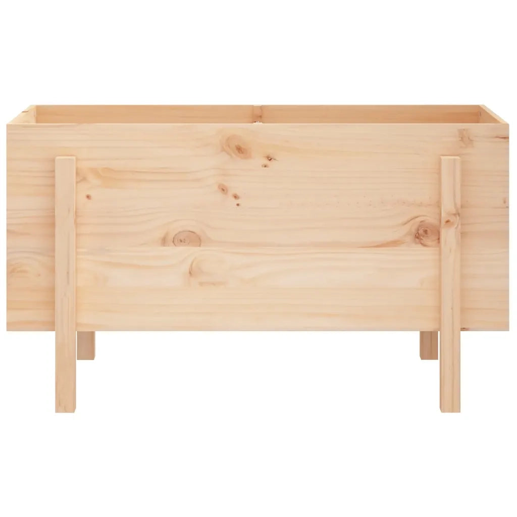 Fioriera Rialzata da Giardino 101x50x57 cm Legno Massello Pino 825212
