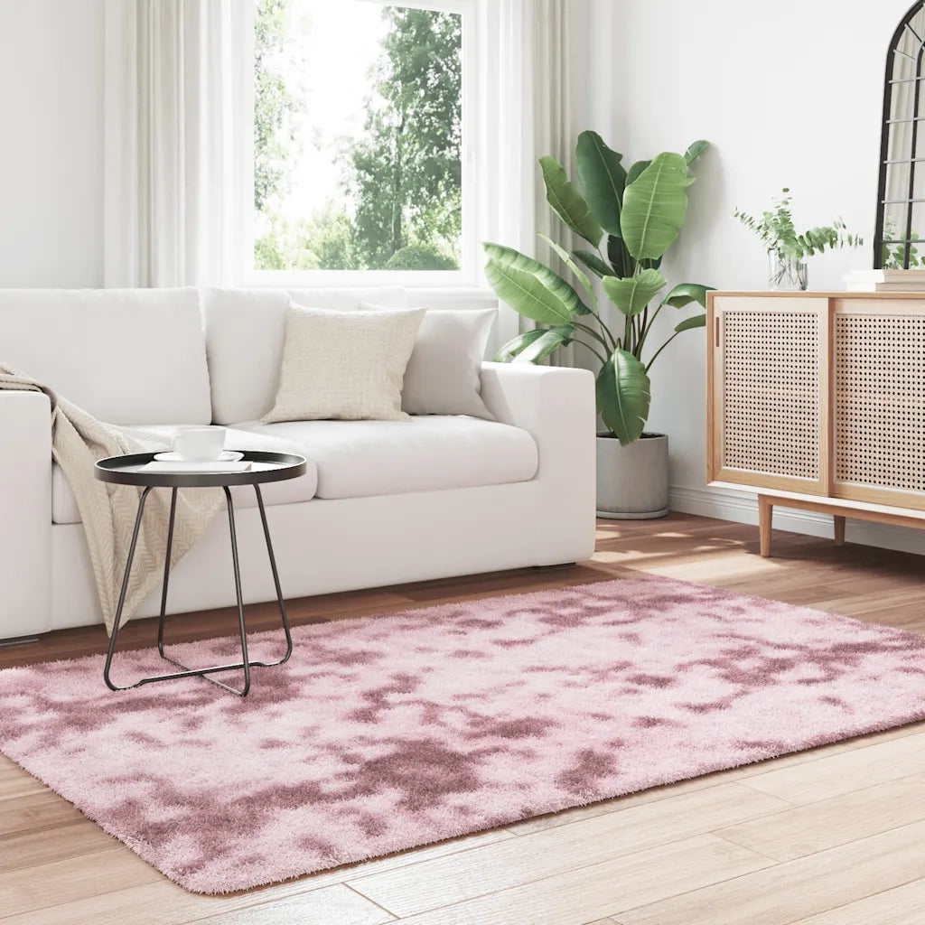 vidaXL Tappeto Shaggy a Pelo Lungo NAVARRA Rosa Antico 130x200cm
