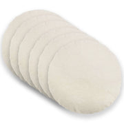 Federa 6 pcs HEERLEN Crema Ø 40 cm Bouclé 922296