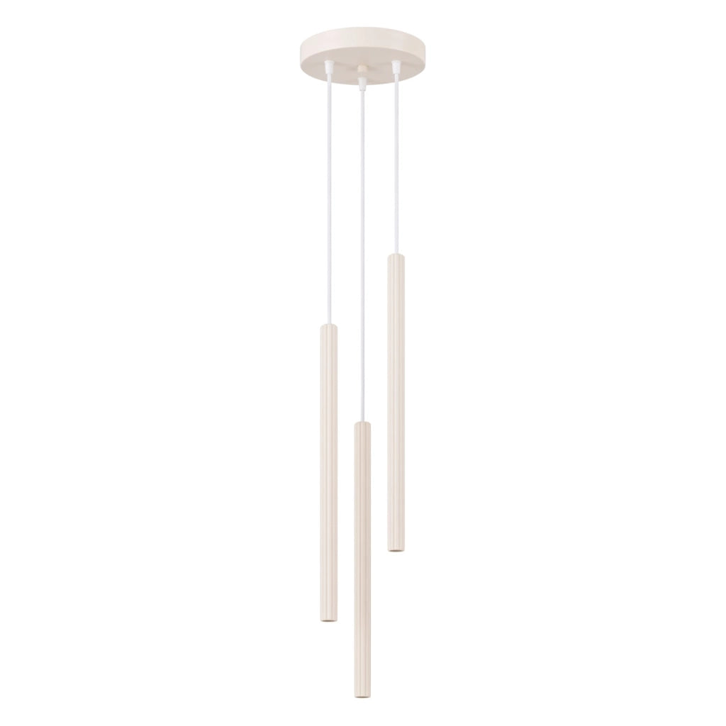 Lampada a sospensione ARCHE 3P beige