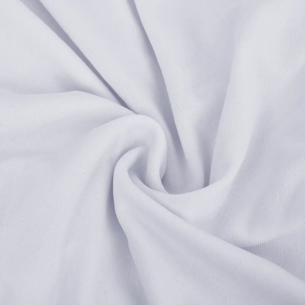 Fodera Elasticizzata Divano 2 Posti in Jersey Poliestere Bianco cod mxl 53475
