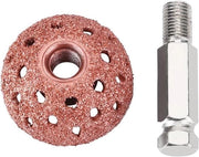 Testa di affilatura in lega di tungsteno con grano grosso ruota di sfregamento con manovella - 38mm