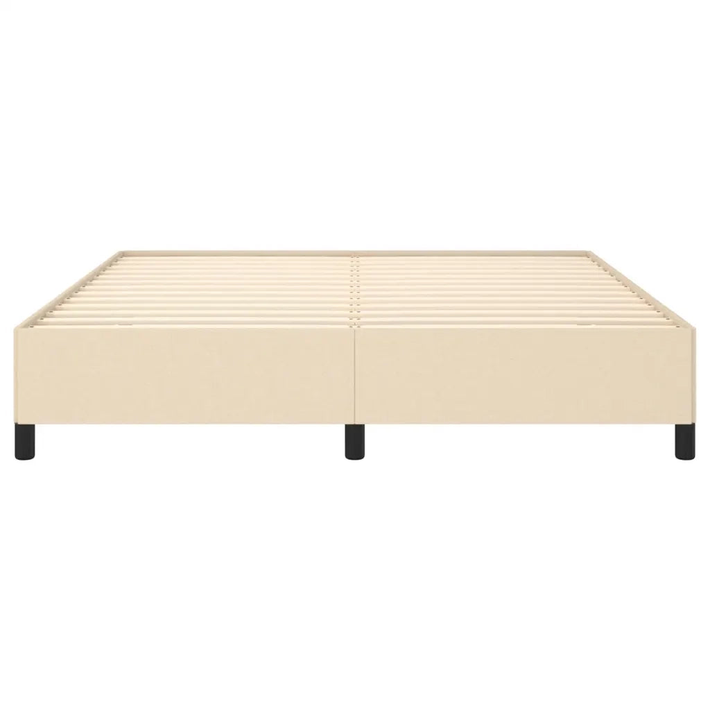 Giroletto senza Materasso Crema 160x200 cm in Tessuto 347079