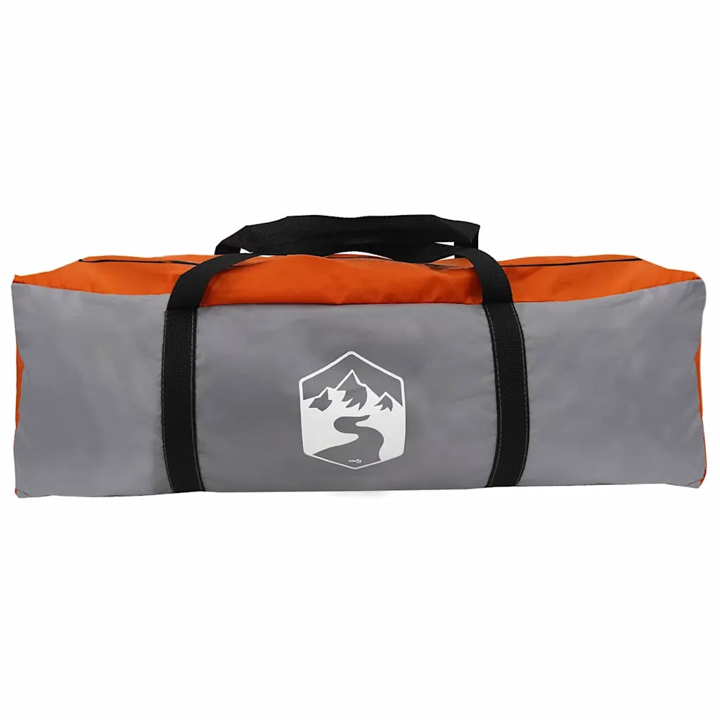 Tenda a teepee per 10 persone 10 persona Grigio e arancione 42004067