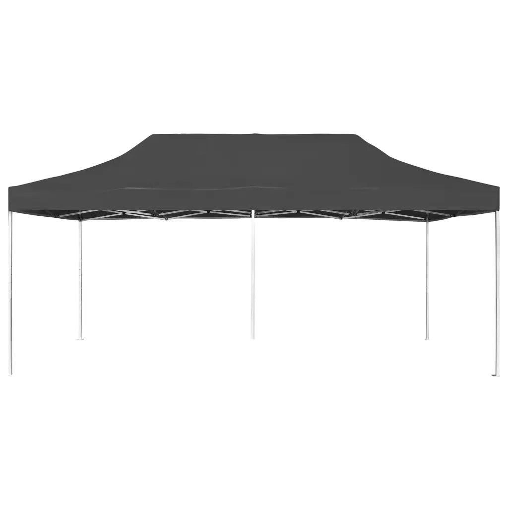 Gazebo | Pergolato Professionale Pieghevole Alluminio 6x3 m Antracite