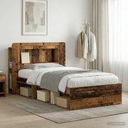 Telaio del letto con storage Legno antico 90 x 200 cm 3433458