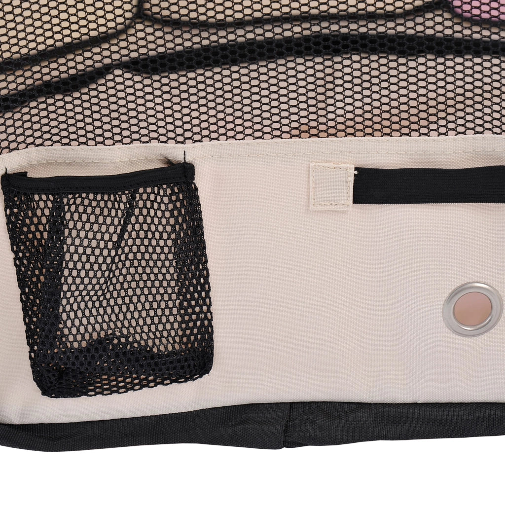 Recinto Pieghevole per Animali Domestici ¨C Minimal ¨C Rosa ?90x41 cm