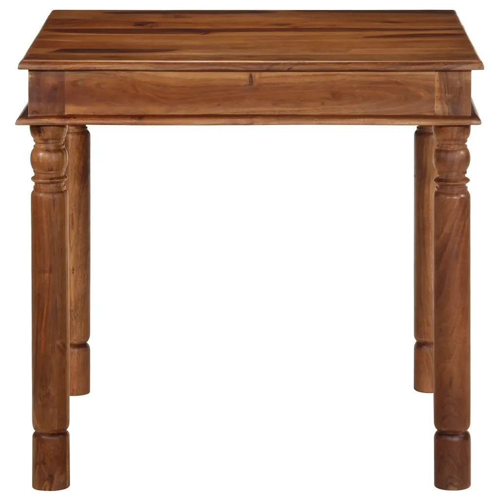 Tavolo da Pranzo 80x80x77 cm Legno Massello di Acacia 4102365