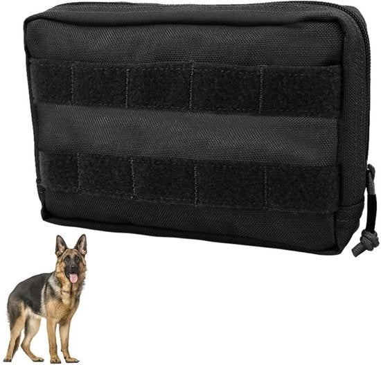 Zaino per cani con sistema di molletta - Borsa aggiuntiva - Zaino per cani - Resistente a graffi e abrasioni - Leggero nylon - Organizzazione in compartimenti - Borsa per cani