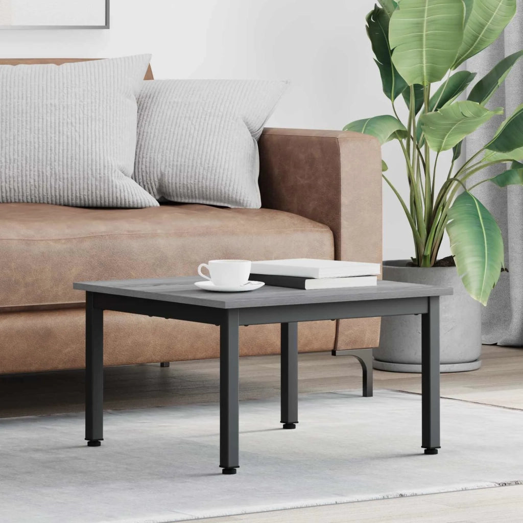 Tavolino da salotto Grigio Sonoma 60 x 60 x 36 cm 892557