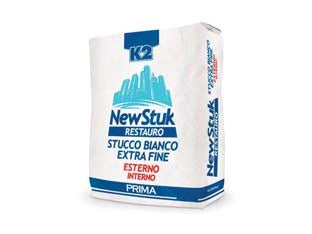 K2 NEWSTUK RESTAURO STUCCO IN POLVERE BASE CEMENTO IN SACCO- - Kg.1 - 24 pezzi K2
