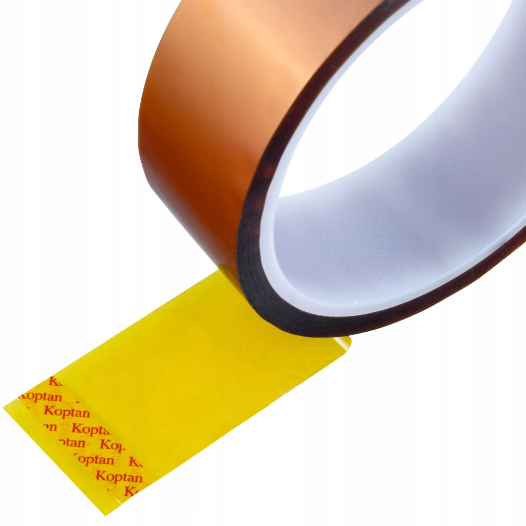 Nastro Kapton 40mm x 33m – Alta Resistenza Termica 240°C | Spessore 0,05mm, Adesivo Silicone