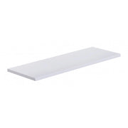 Mensola da Muro, Scaffale Legno, Mensola da Parete, Bianco, 56x20x1,8 cm - Smart