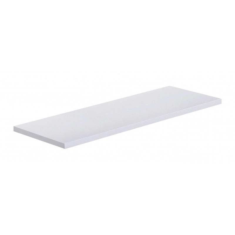 Mensola da Muro, Scaffale Legno, Mensola da Parete, Bianco, 56x20x1,8 cm - Smart