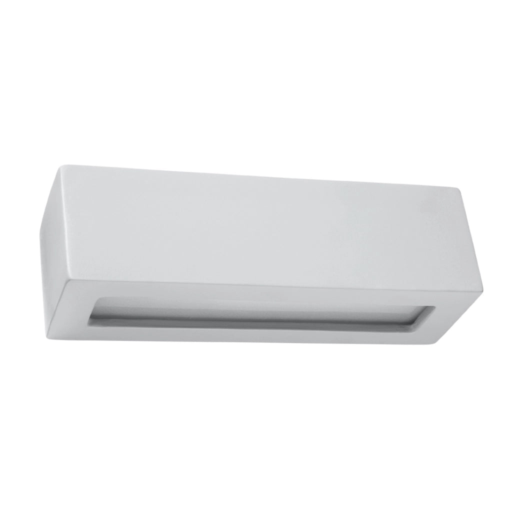 Applique da parete Pure Lume POLARO grigio E27 ceramica