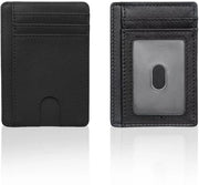 Portafoglio con protezione RFID - 8 slot per carte - Design minimalista - Materiale PU di alta qualità - Portafoglio leggero