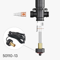 Set di collegamento UVC di ricambio originale per chiarificatore laghetti High Performance CUV-111