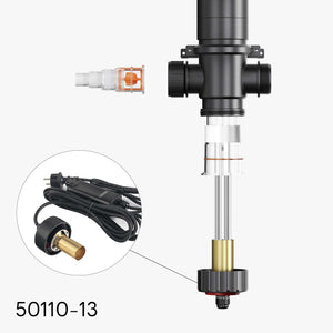 Set di collegamento UVC di ricambio originale per chiarificatore laghetti High Performance CUV-111