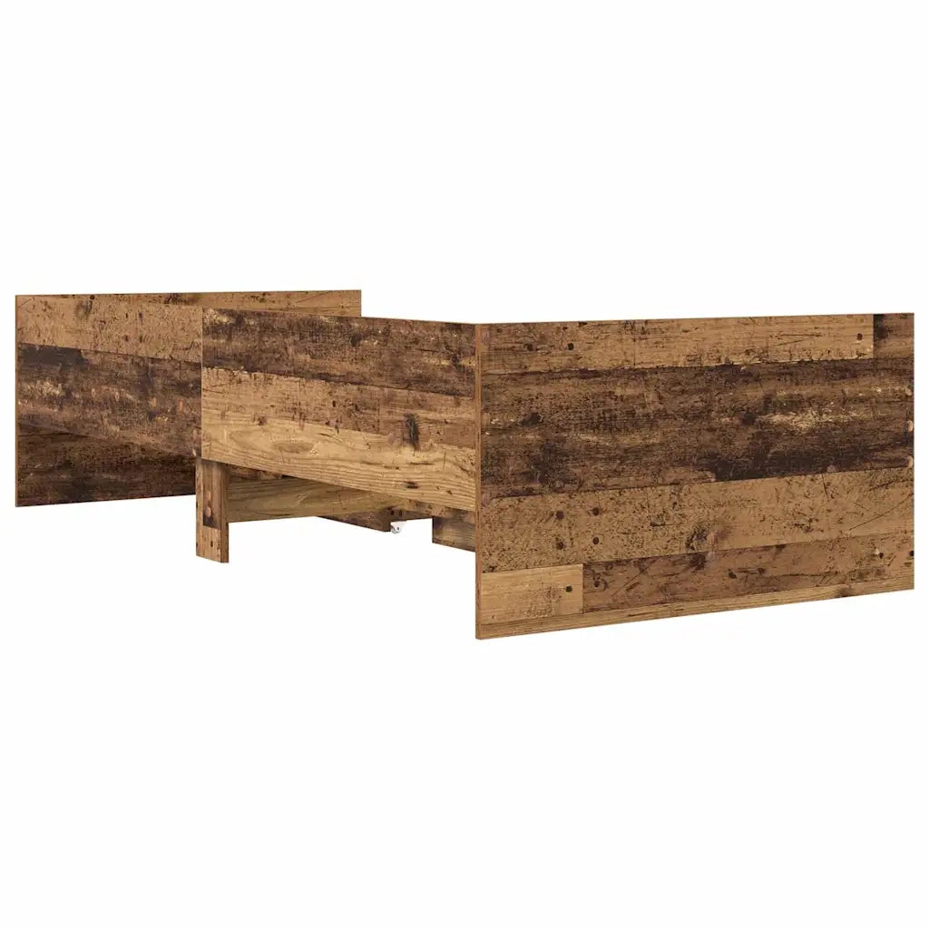 Struttura del letto Legno vecchio 90 x 190 cm Pino massello 3403207