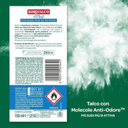BOROTALCO DEODORANTE SPRAY BLU NO ALCOOL CON TALCO MOLECOLE ANTI ODORE 150 ML SALI MARINI