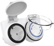 Timer meccanico - 96 segmenti - timer IP44 per interni ed esterni - con chiusura per bambini - presa max. 3680W