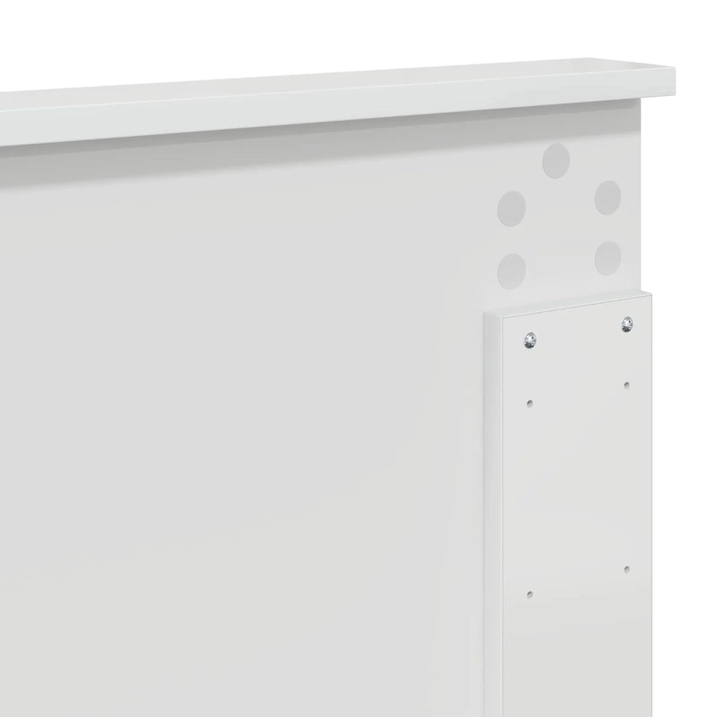 Testiera | Testata Bianco Lucido 100 cm Legno ingegnerizzato