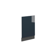 Vicco Fascia per lavastoviglie  Blu scuro lucido 45 cm Senza piano di lavoro