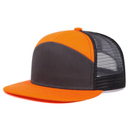 Cappellino da baseball regolabile, ideale per sport all'aria aperta, colore arancione.