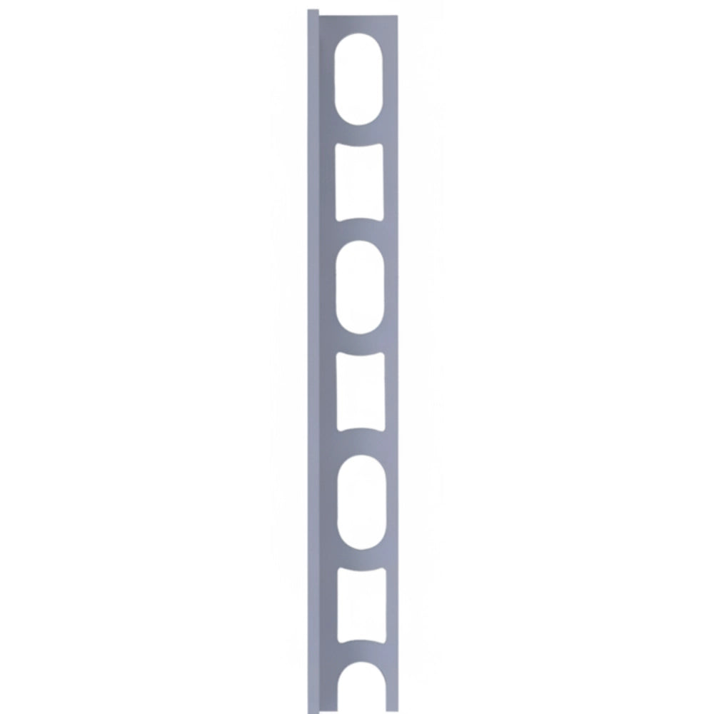Profili in alluminio verniciato colore 127 grigio artico a l per finitura parete proangle *** pezzi 3 pz, confezione 1
