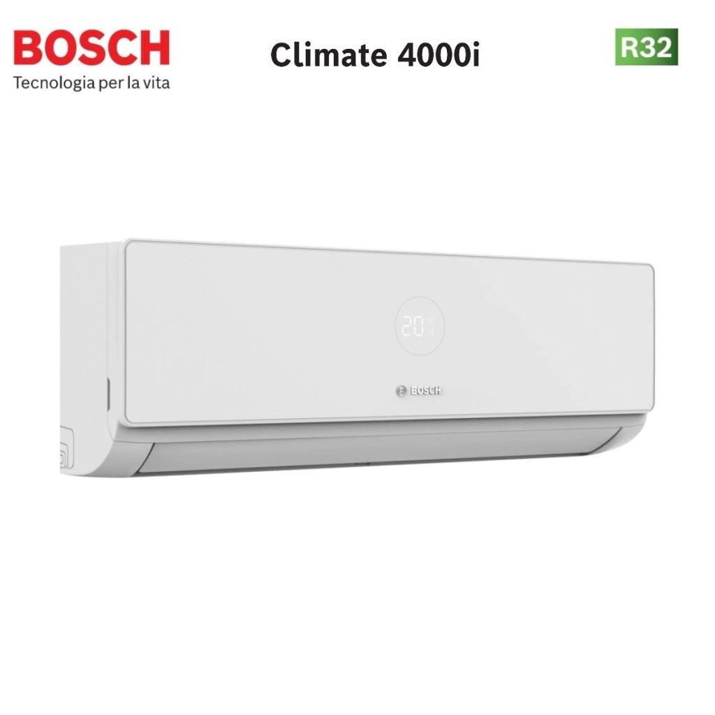 Condizionatore Trial Split Bosch CLIMATE 4000i 9+12+12 con 5000M 79/3 E R-32 Wi-Fi Optional