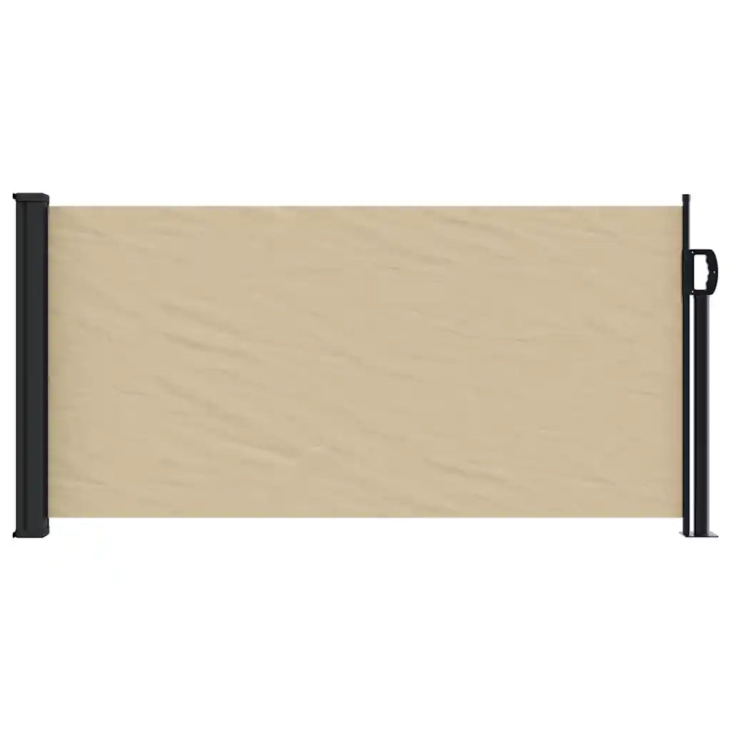 Tenda da Sole Laterale Retrattile Beige 100x500 cm 4004390