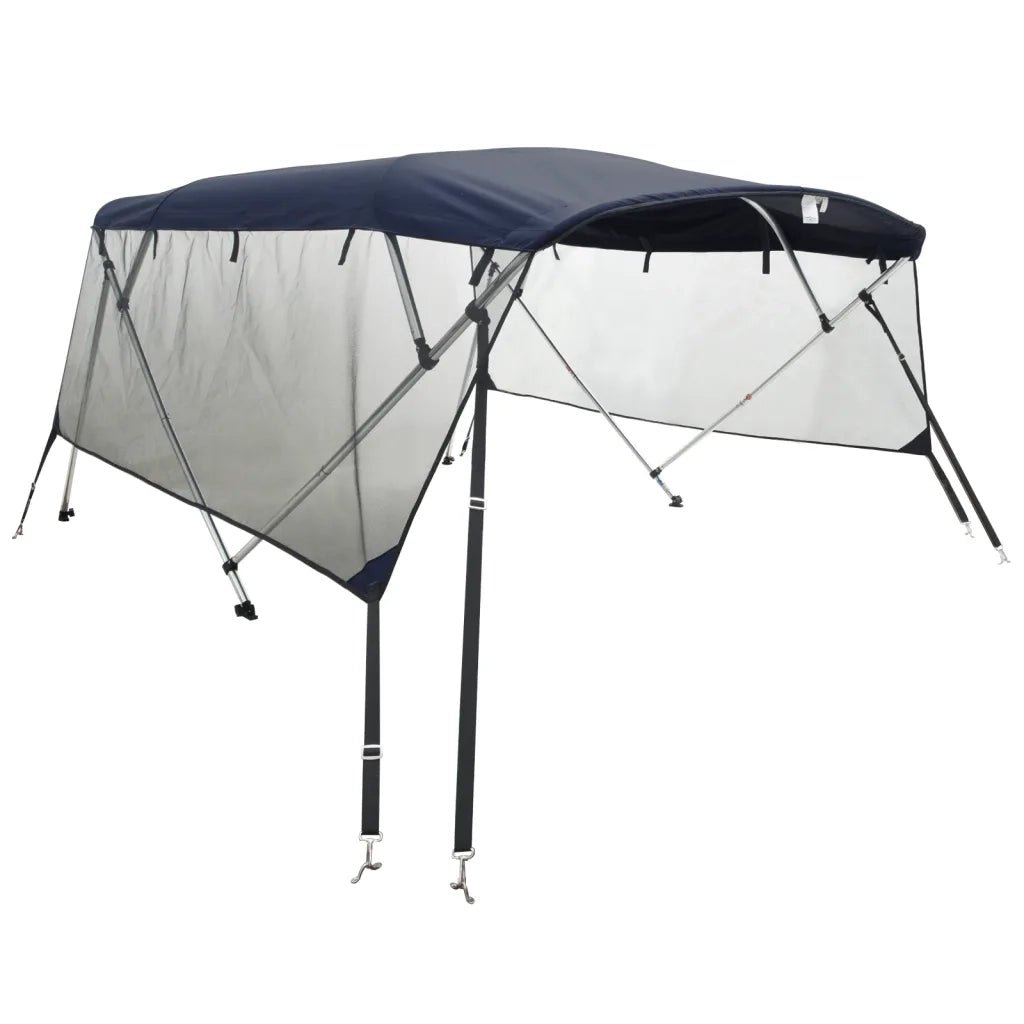 Bimini Prua con Pareti Laterali Rete 4Archi 243x(200-213)x137cm 94856