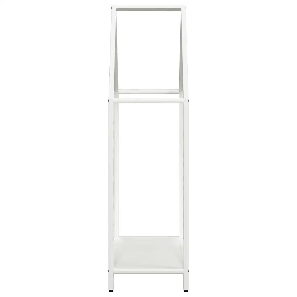 Rastrelliera per Legna da Ardere Bianca 60x25x90 cm CFW7568767